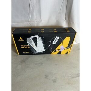 MAONO AU-A04 USB Microphone with AU-MH601 Studio Monitor Headphones Bundle